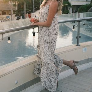 Floral maxi dress